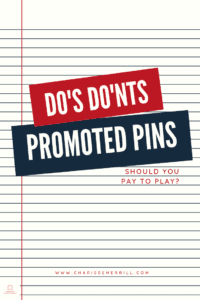 Should you promote a pin? A top questions business owners ask when they just want to "pay to play" the Pinterest game. The short answer is