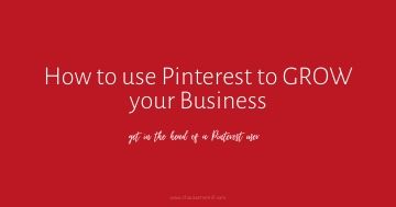LOVE using Pinterest but have 100% no clue how to use it to grow your business? Learn how to get the the head of a Pinterest user to grow your business
