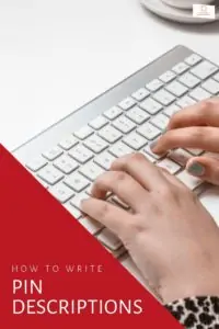 Are you struggling with how to write pin descriptions when creating new pins for Pinterest?  Bad news-> it can be really hard to understand at first.  Good n