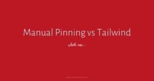 Manual Pinning vs Tailwind... which is better? If you've been utilizing Pinterest, then there's an 80% chance you are using Tailwind. But
